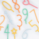 Meri Meri Large Slim Number Candles