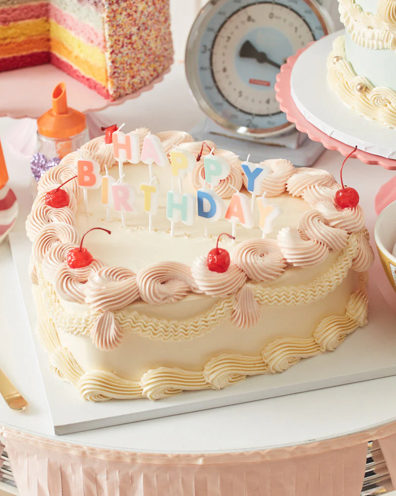 Meri Meri Happy Birthday Candle Set (x 13)