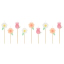 Meri Meri Flower Garden Candles (x 9)