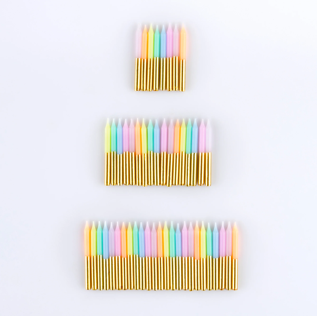 Meri Meri Pastel Mini Candles (x 50)