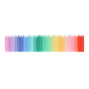 Meri Meri Rainbow Twisted Mini Candles (x 50)