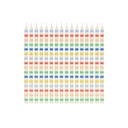 Meri Meri Multi Stripe Candles (x 16)