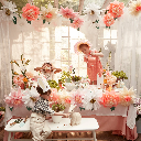 Meri Meri Flower Garden Giant Garland