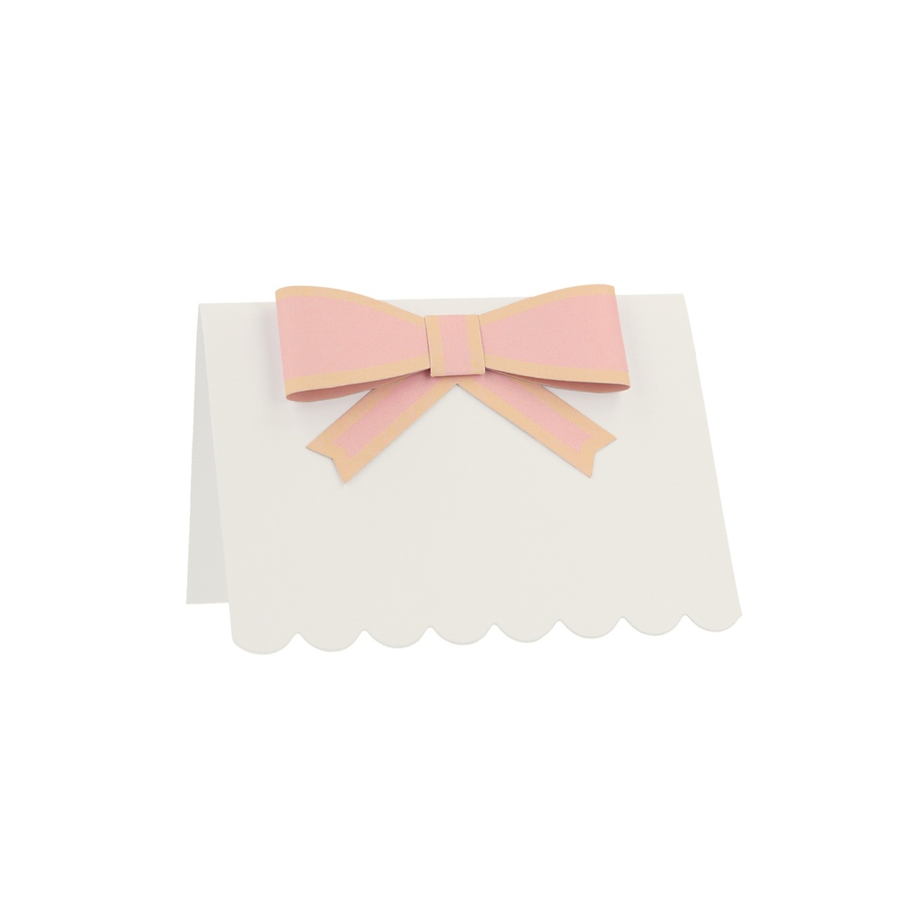 Meri Meri Pastel Bow Place Cards (x 8)