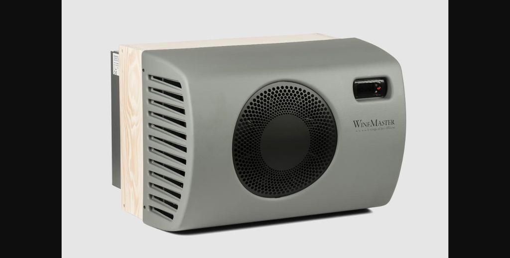 Winemaster Wine C25 SRX – Climatiseur de Cave Encastré jusqu'à 25 m³ avec Résistance et Ceinture