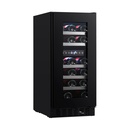Temptech SOMQ38DRB-24 Cave à vin double zone - 32 bouteilles