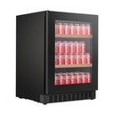 Temptech OFX60SRB-24 Einbau-Barkühlschrank - 144 L