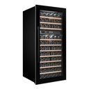Temptech OZ124DB-24 Double Zone Wine Cabinet - 74 Bottles