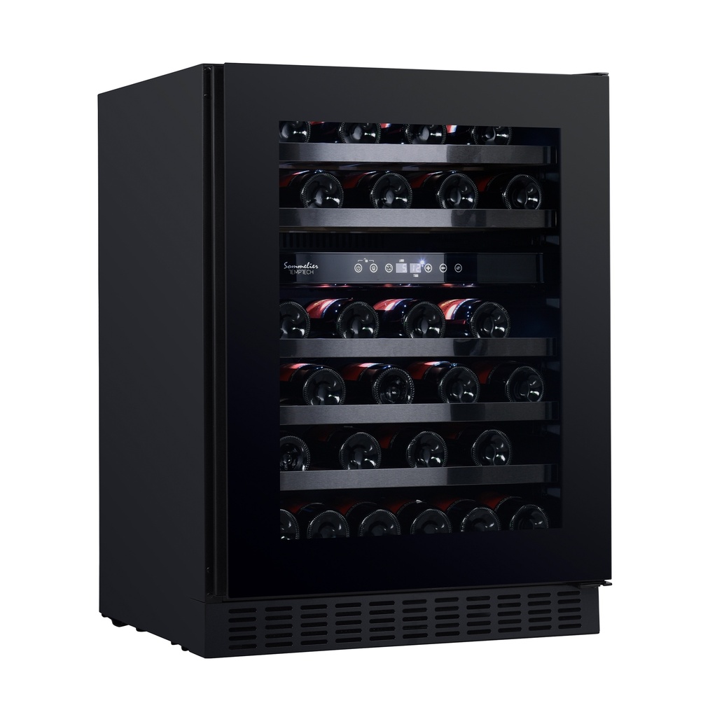 Temptech SOMX60DRB-24 Weinschrank 2 Zonen - 46 Flaschen