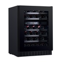 Temptech SOMX60DRB-24 Double Zone Wine Cabinet - 46 Bottles
