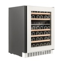 Temptech OX60DRW-24 Weinschrank 2 Zonen - 46 Flaschen