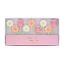 Meri Meri Flower Garden Candles (x 9)