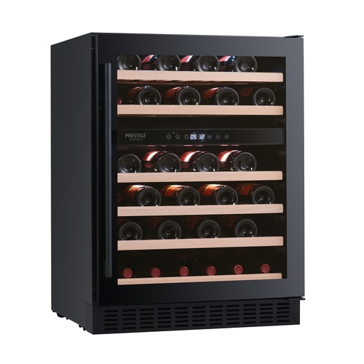Temptech PRESX60DB-24 Double Zone Wine Cabinet - 46 Bottles