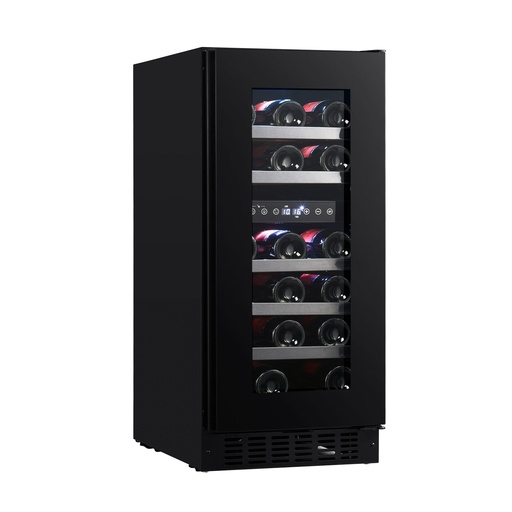 Temptech SOMQ38DRB-24 Double Zone Wine Cabinet - 32 Bottles