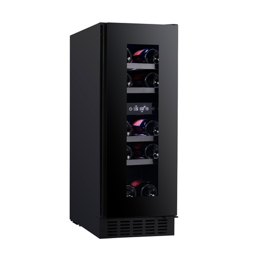 Temptech SOMX30DRB-24 Double Zone Wine Cabinet - 16 Bottles
