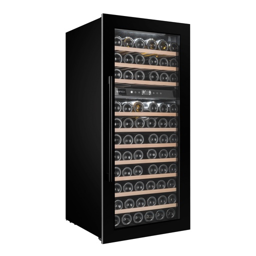 Temptech OZ124DB-24 Weinschrank 2 Zonen - 74 Flaschen