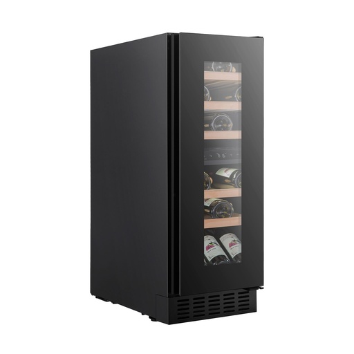 Temptech SKX3080DRB Double Zone Wine Cabinet - 18 Bottles