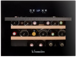 La Sommelière LSBI28B2 Einbau-Weinschrank (Hochschrank) - 28 Flaschen