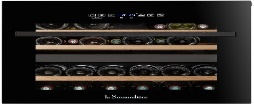 [LSBI36BDZ2] La Sommelière LSBI36BDZ2 Double Zone Built-in Column Wine Cabinet - 36 bottles